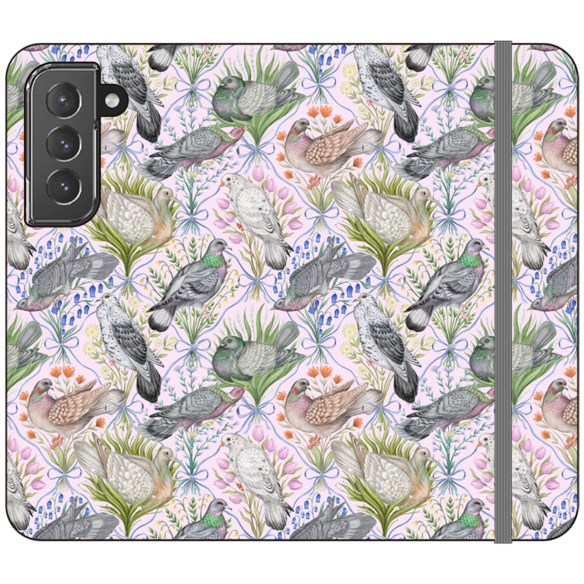 Pigeon Pals Wallet Case By Catherine Rowe