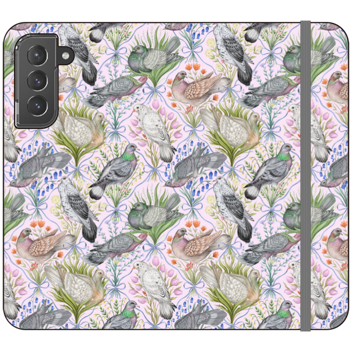 Pigeon Pals Wallet Case By Catherine Rowe