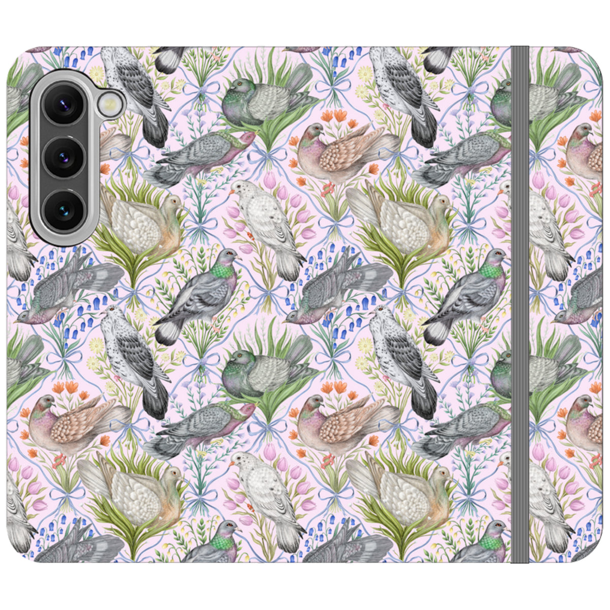 Pigeon Pals Wallet Case By Catherine Rowe
