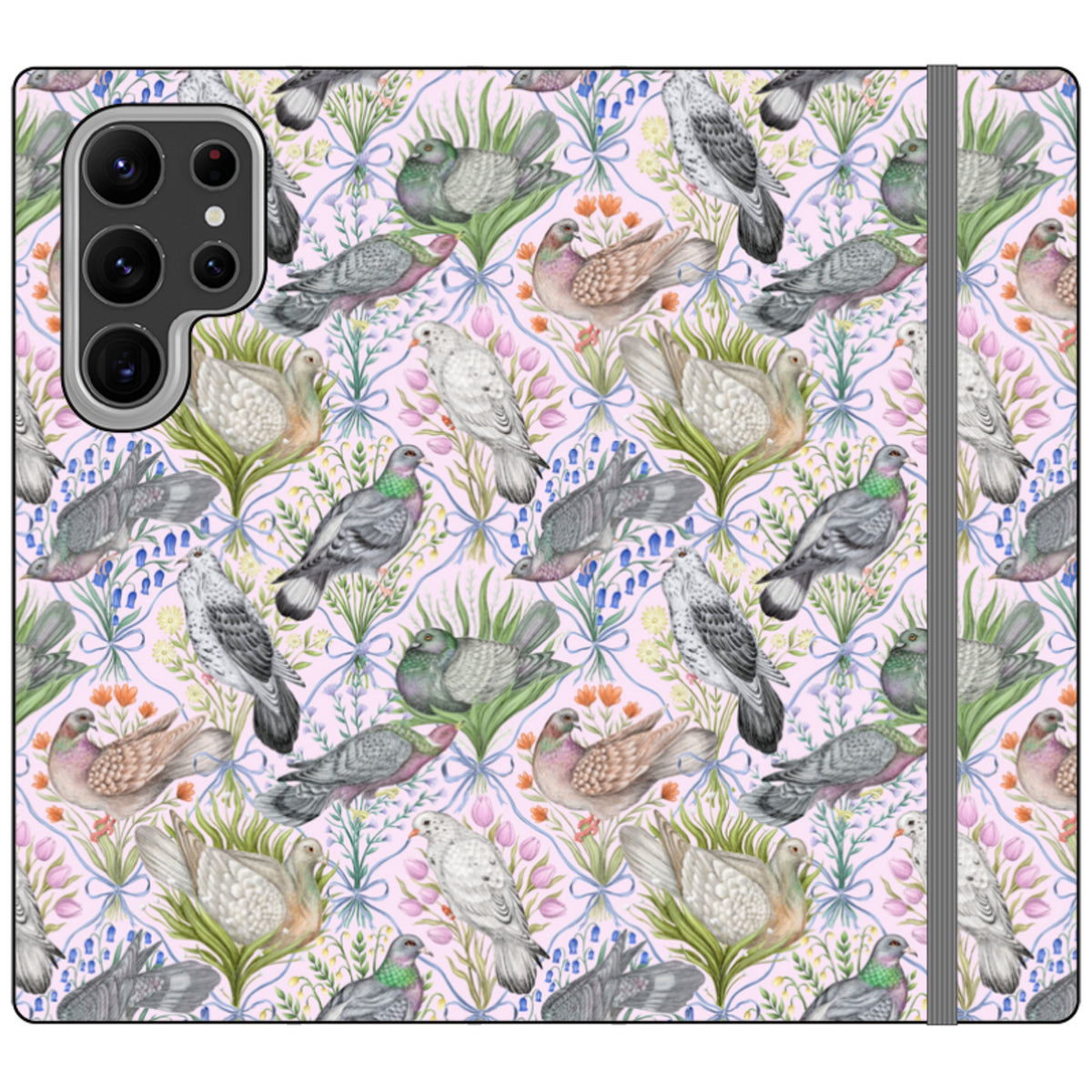 Pigeon Pals Wallet Case By Catherine Rowe
