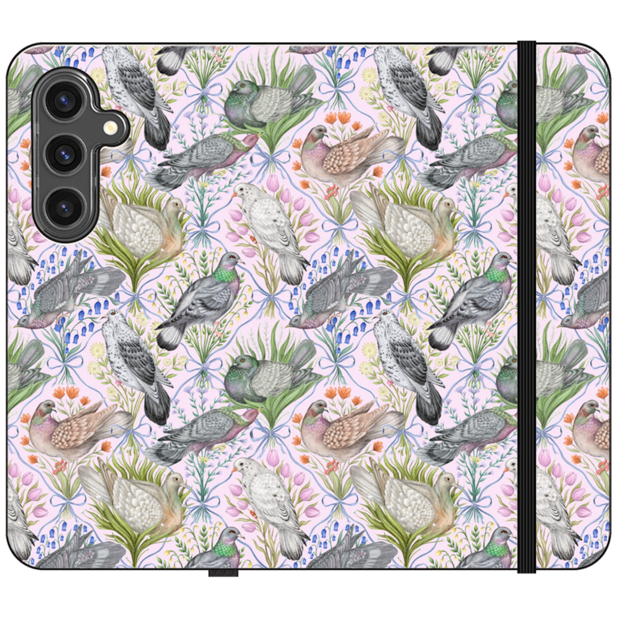Pigeon Pals Wallet Case By Catherine Rowe