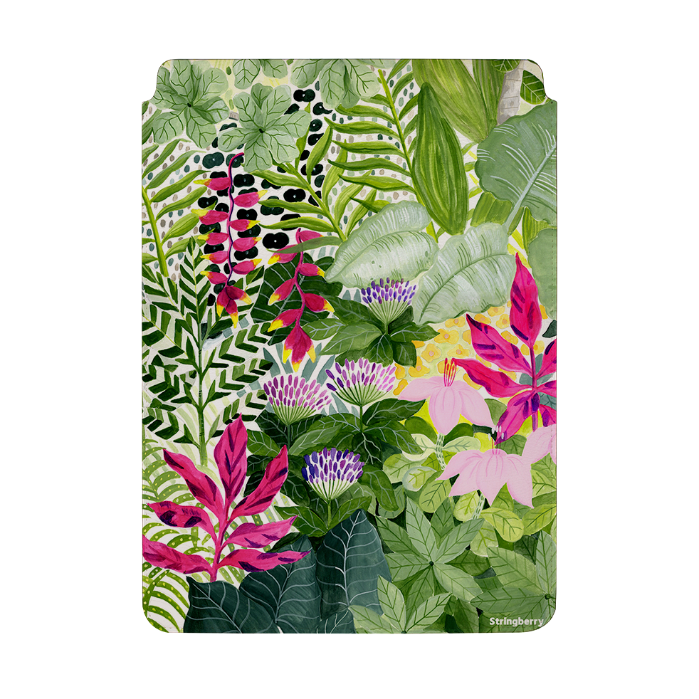 Pink Botanical By Bex Parkin Laptop, Kindle & iPad Sleeve