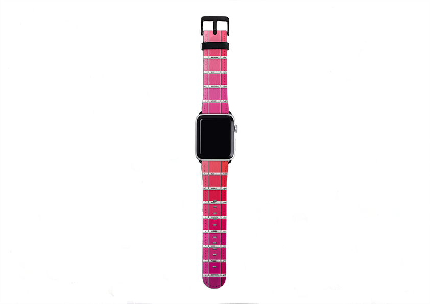 Pink Chromology By Kitty Joseph Apple Watch Strap