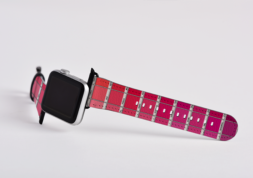 Pink Chromology By Kitty Joseph Apple Watch Strap