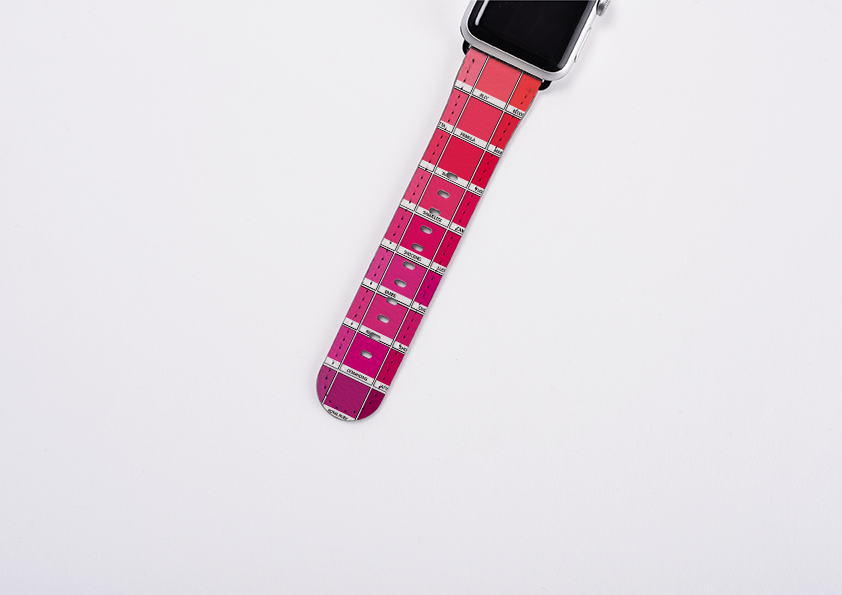 Pink Chromology By Kitty Joseph Apple Watch Strap