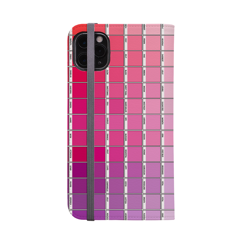 Pink Chromology By Kitty Joseph Wallet case