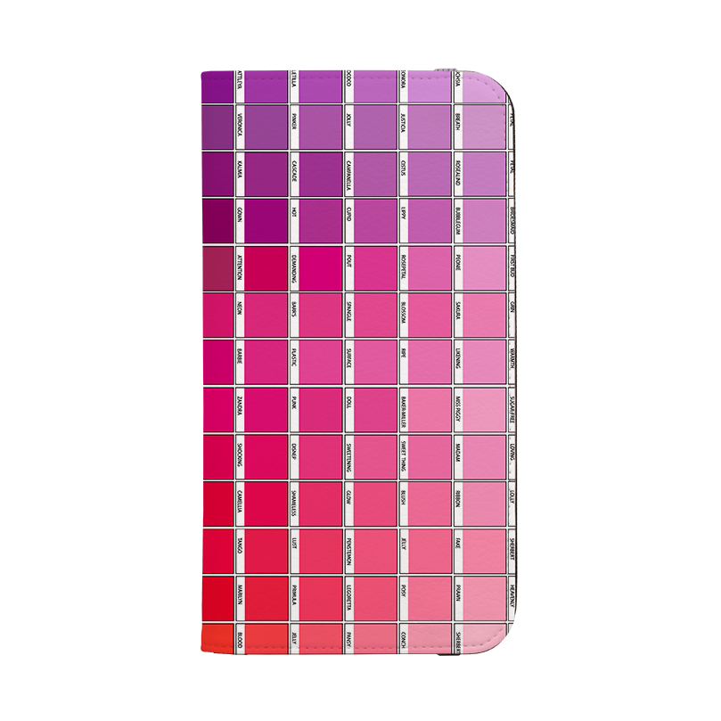 Pink Chromology By Kitty Joseph Wallet case