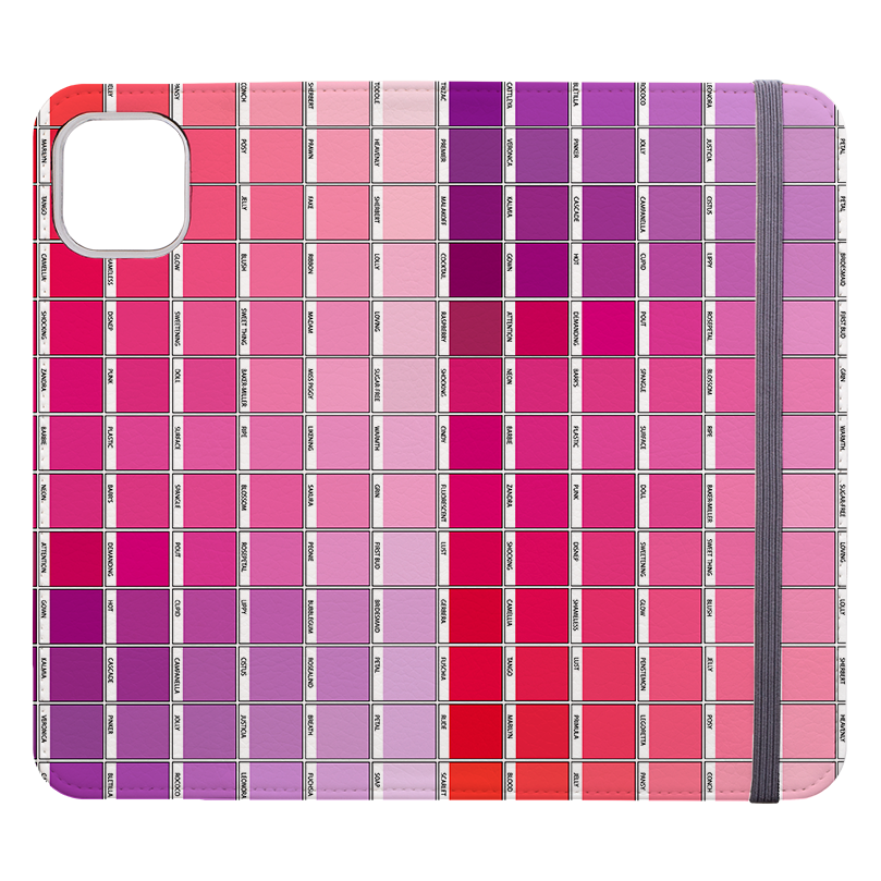 Pink Chromology By Kitty Joseph Wallet case