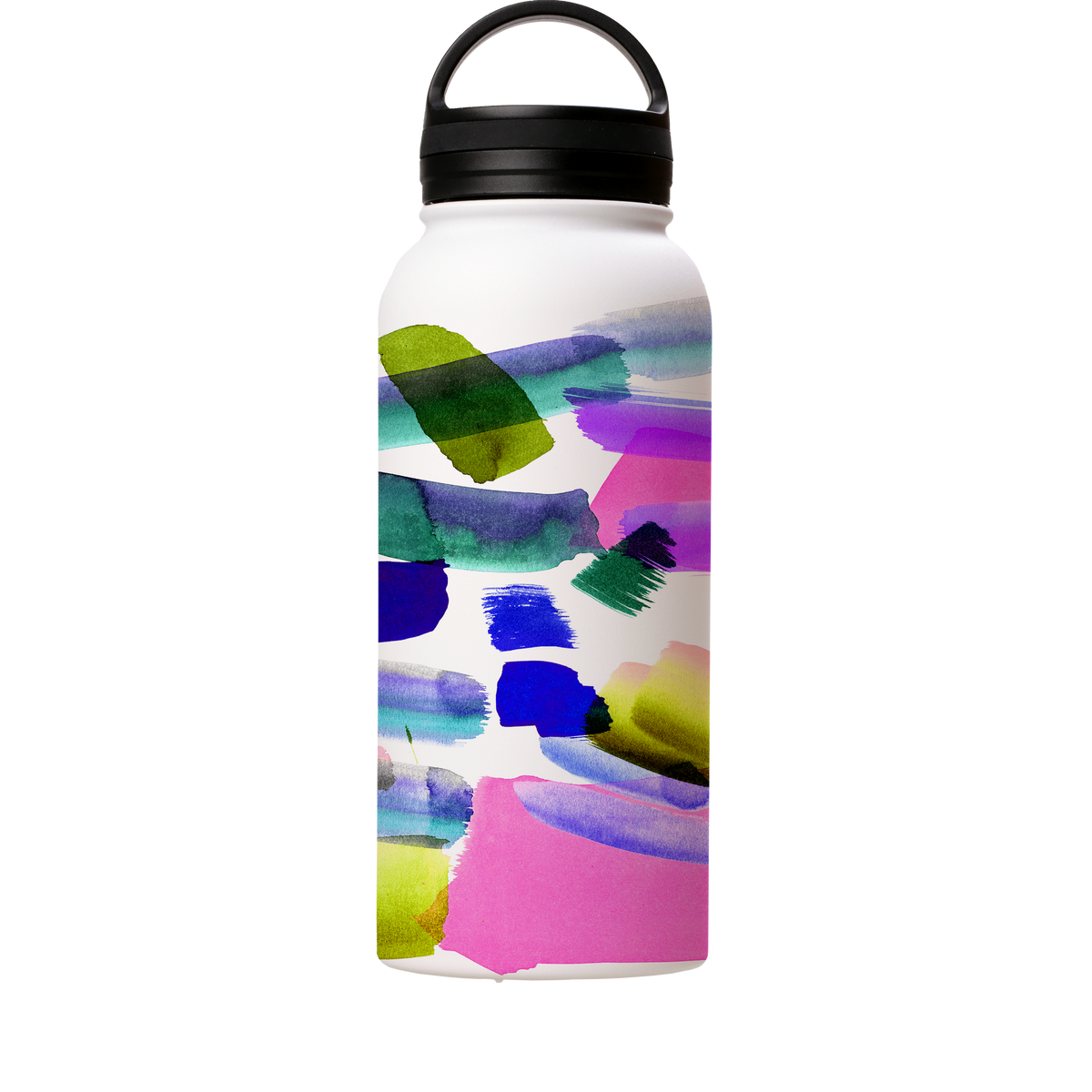 Pink Multi Brushes By Kitty Joseph Insulated Stainless Steel Water Bottle