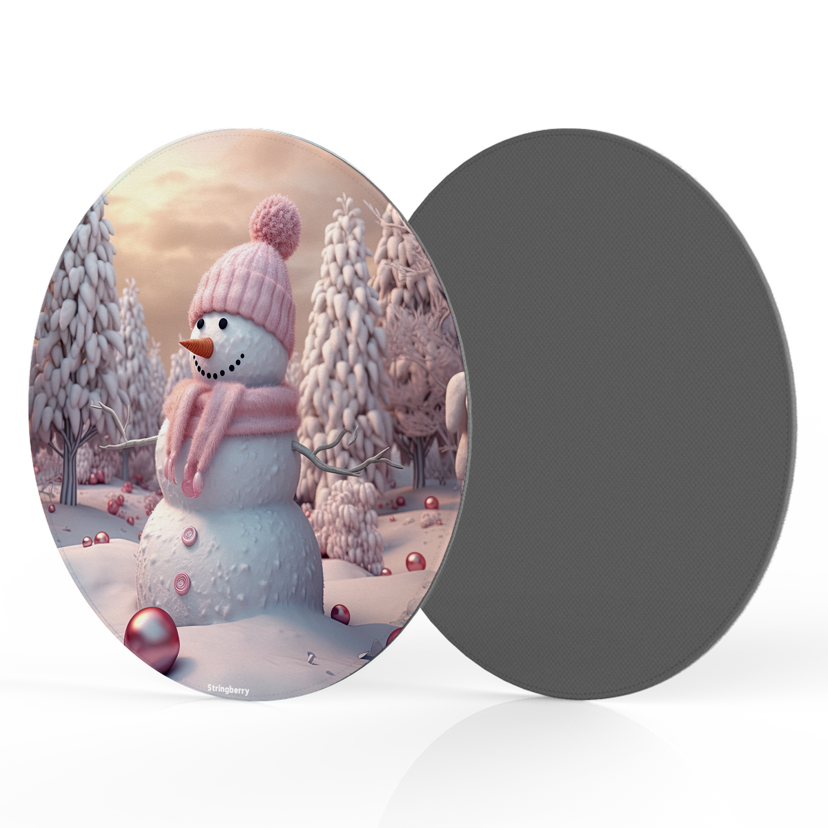 Pink Snowman V