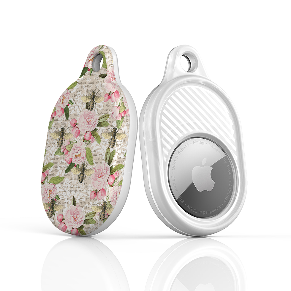 Pink Summer Airtag Case