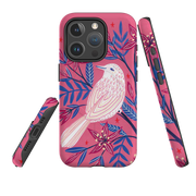 iPhone MagSafe Tough Case - Pink Bird By Lee Foster Wilson