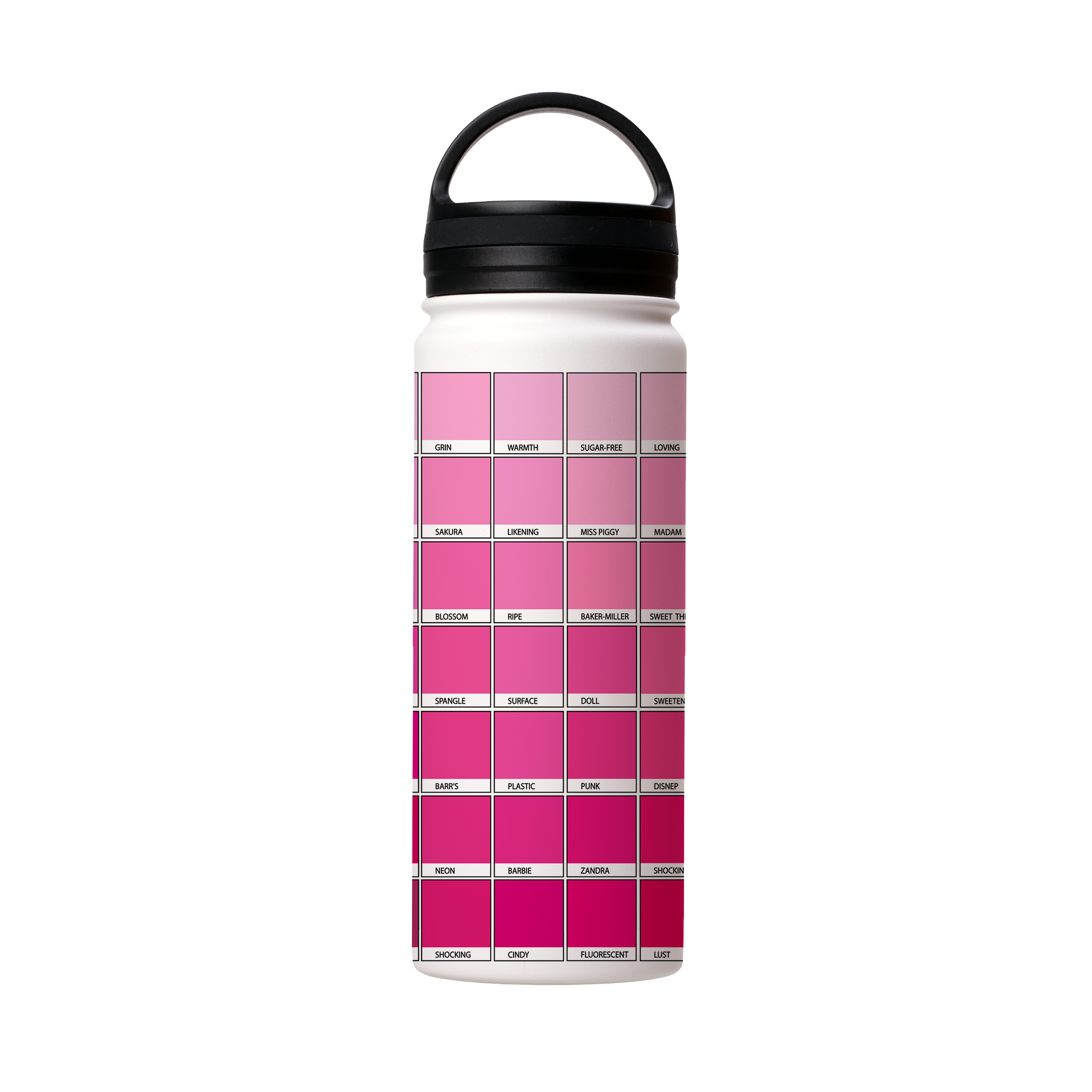 Pink Chromology By Kitty Joseph Insulated Stainless Steel Water Bottle