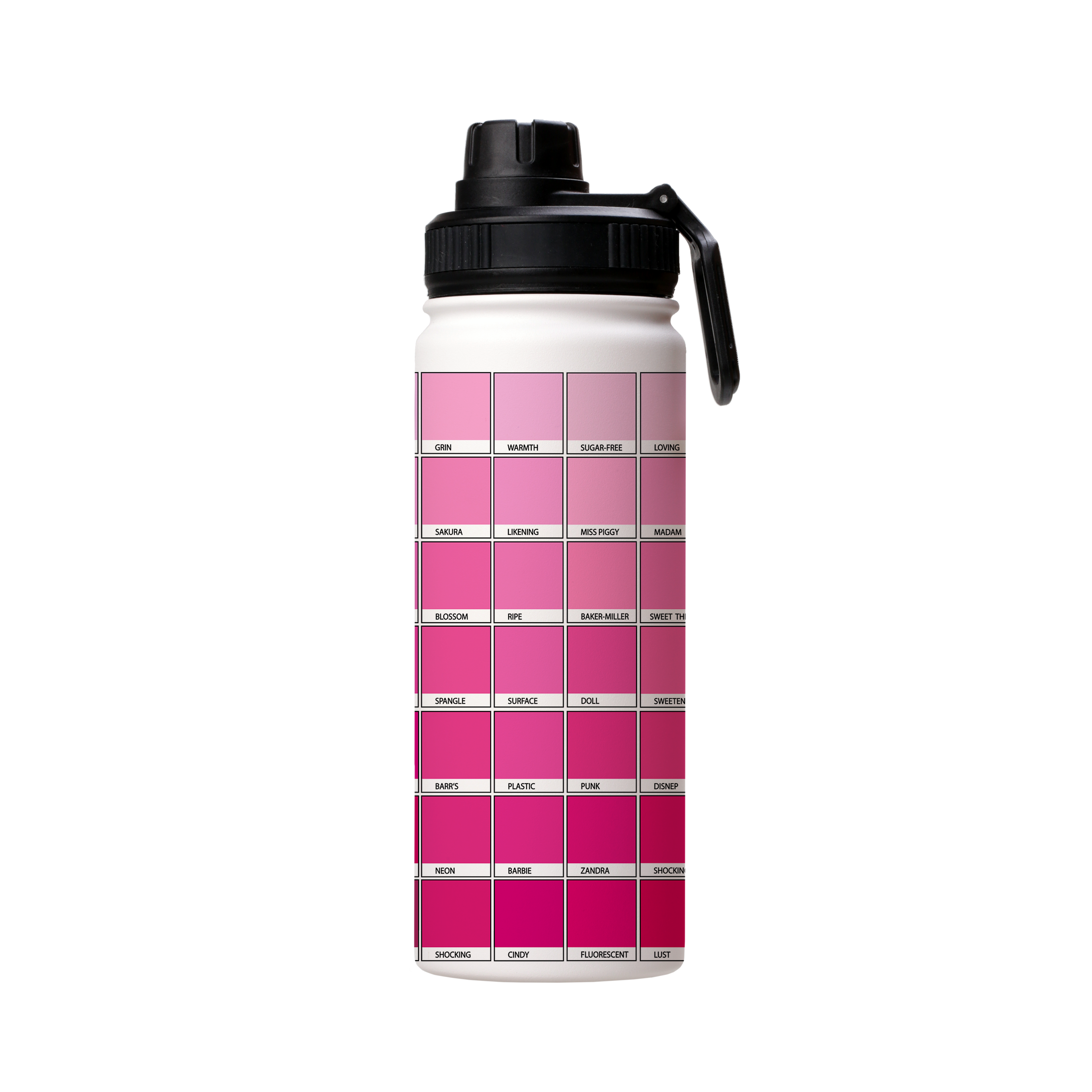 Pink Chromology By Kitty Joseph Insulated Stainless Steel Water Bottle