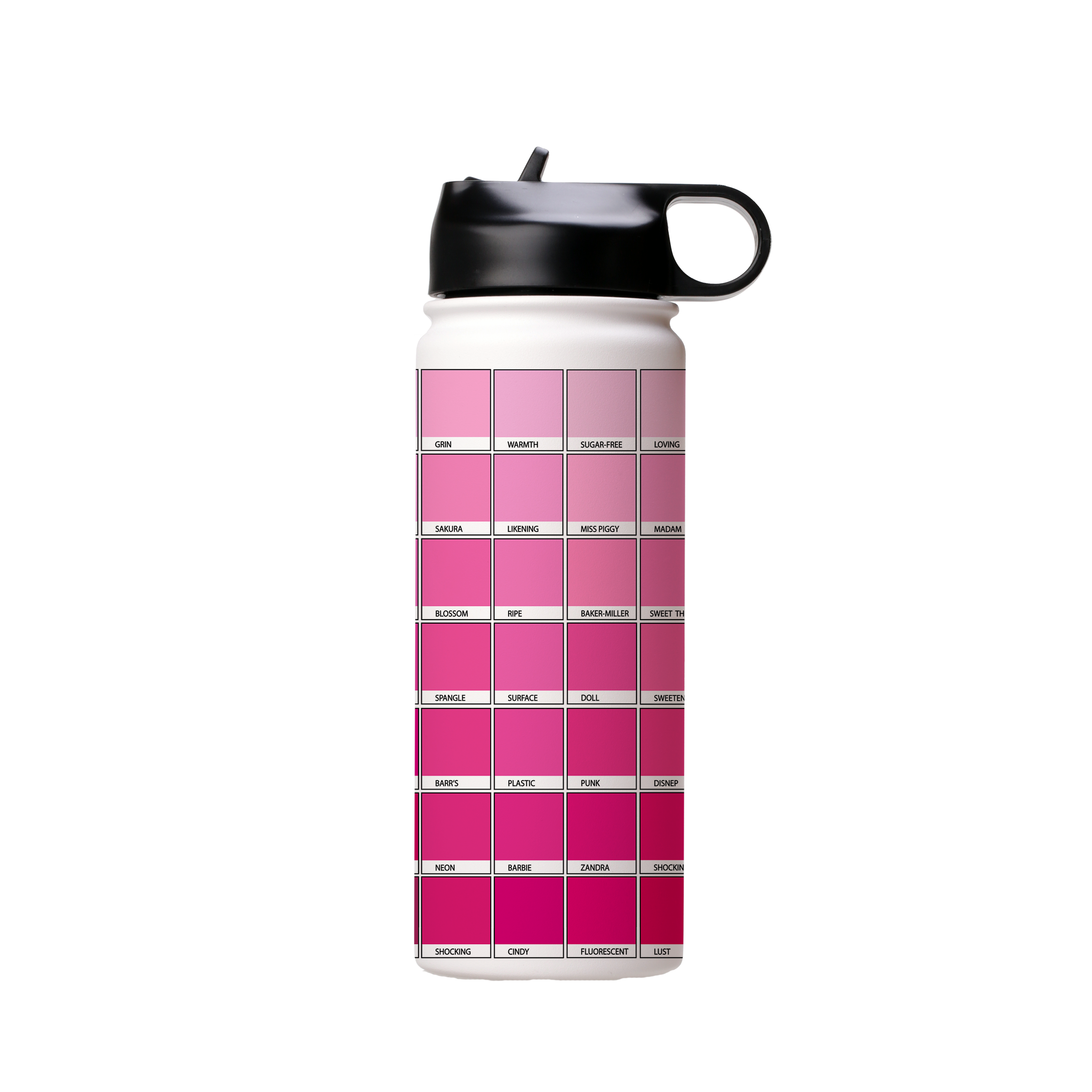 Pink Chromology By Kitty Joseph Insulated Stainless Steel Water Bottle