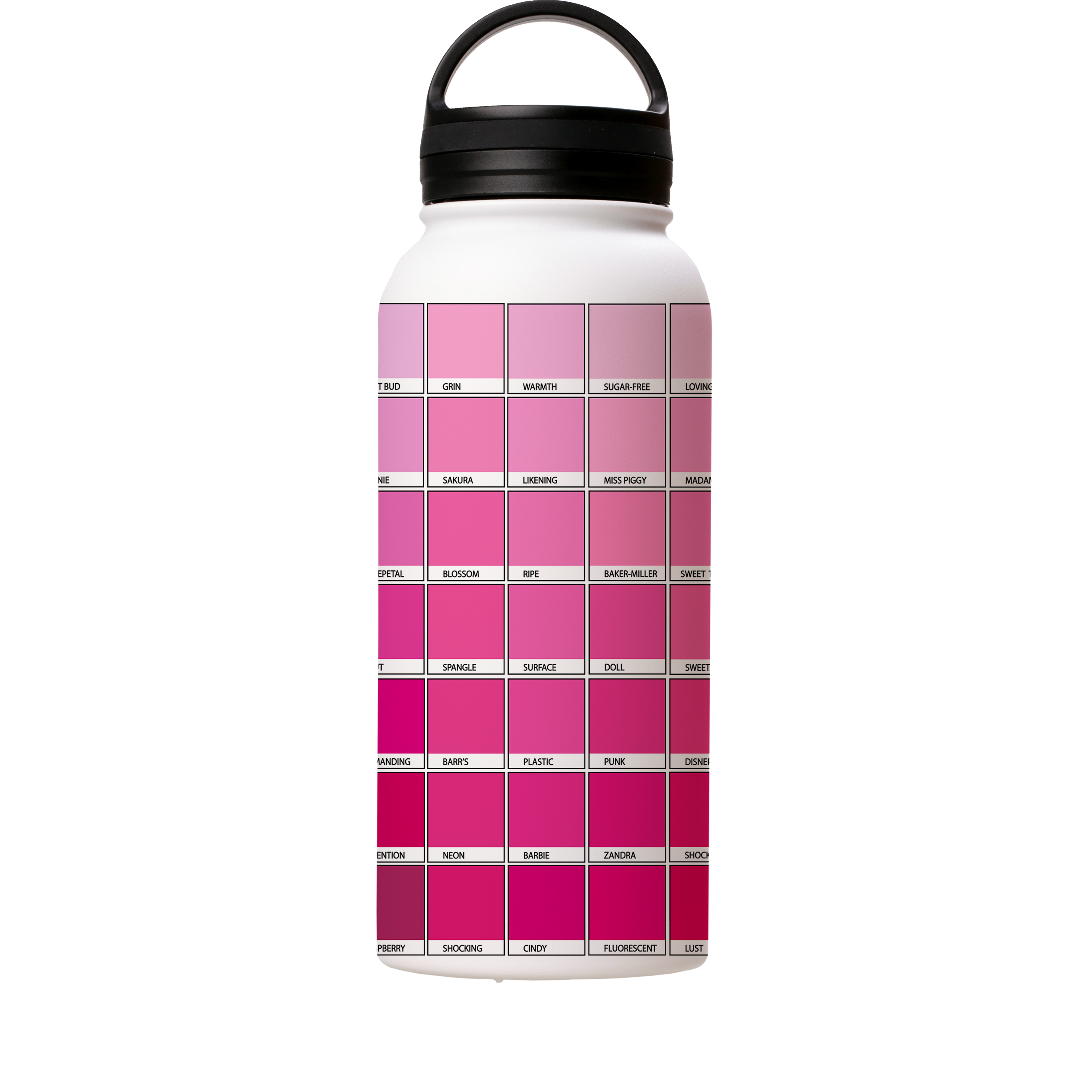 Pink Chromology By Kitty Joseph Insulated Stainless Steel Water Bottle