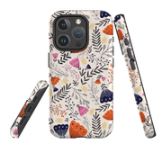iPhone MagSafe Tough Case -  Pink Floral By Jade Mosinski