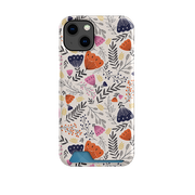 Pink Floral By Jade Mosinski Case and Card Case