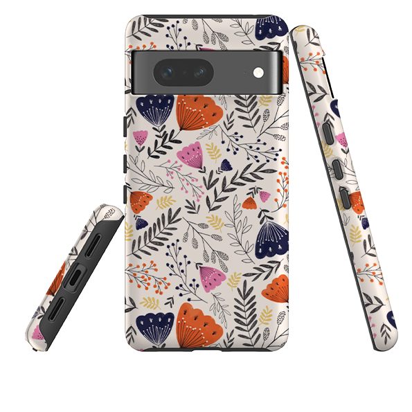 Google Tough Case -  Pink Floral By Jade Mosinski