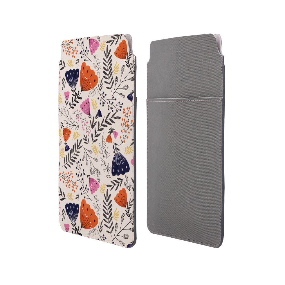 Pink Floral By Jade Mosinski Laptop, Kindle & iPad Sleeve