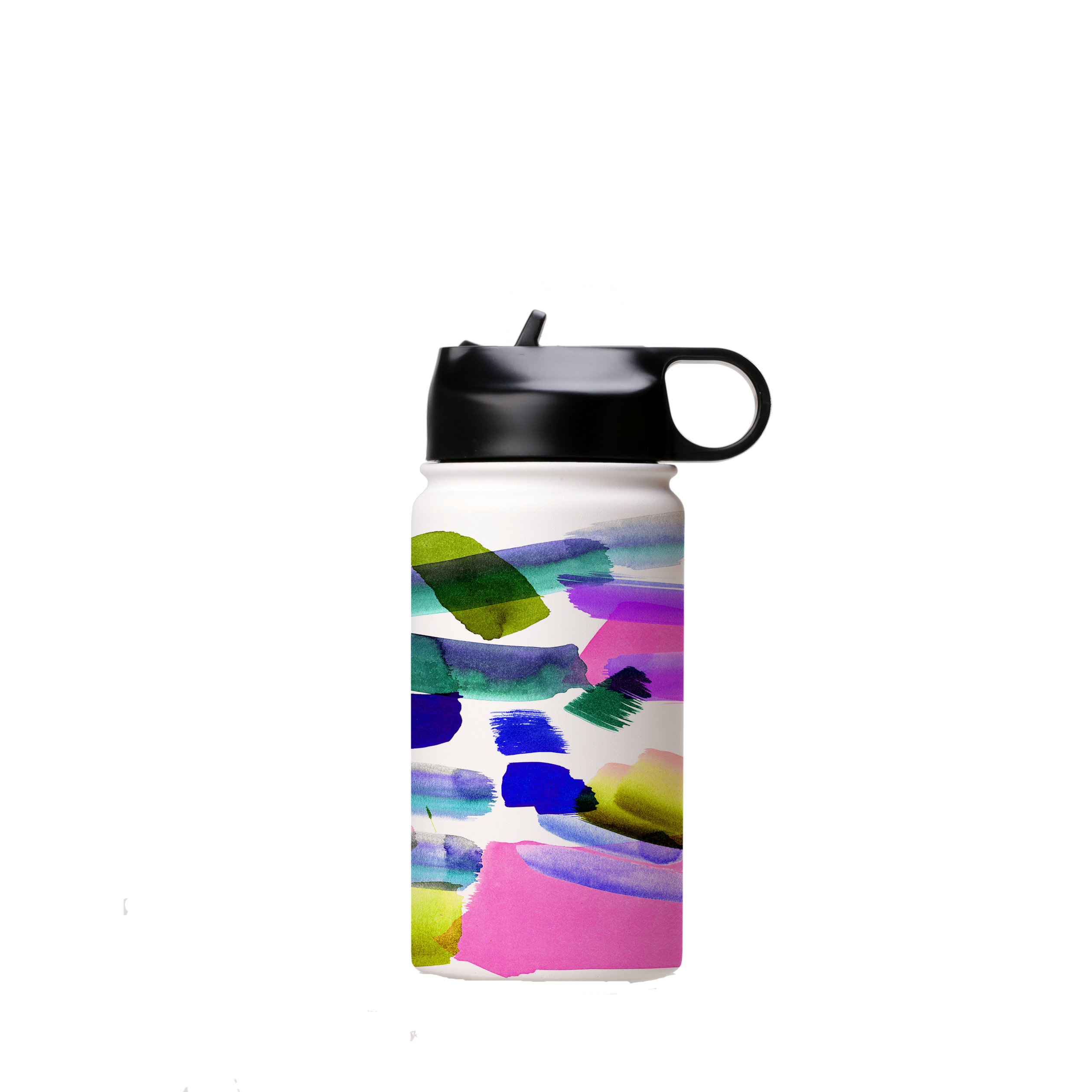 Pink Multi Brushes By Kitty Joseph Insulated Stainless Steel Water Bottle