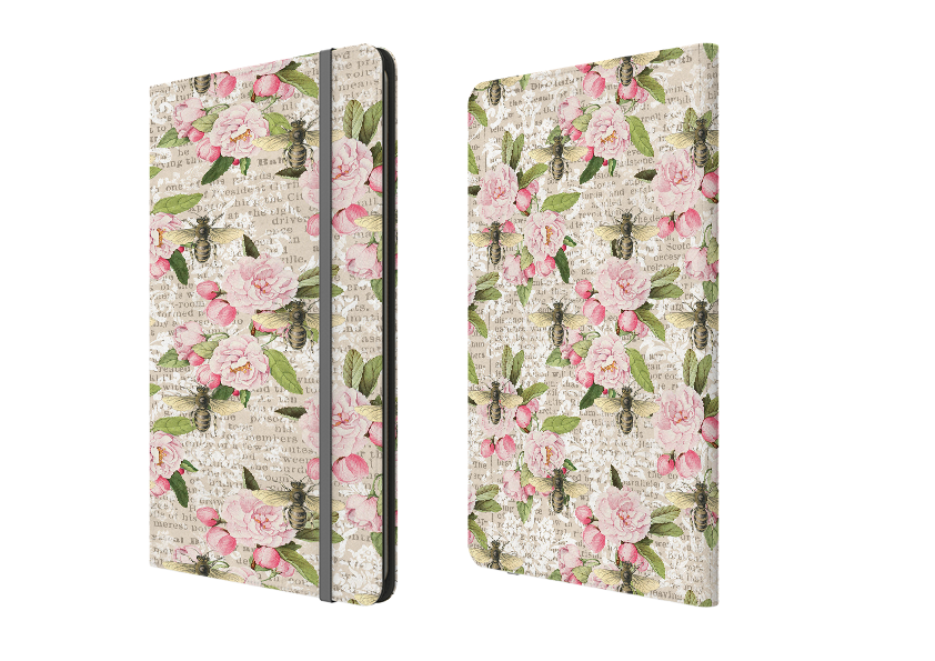 Pink Summer Folio Notebook