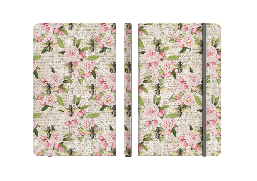 Pink Summer Folio Notebook