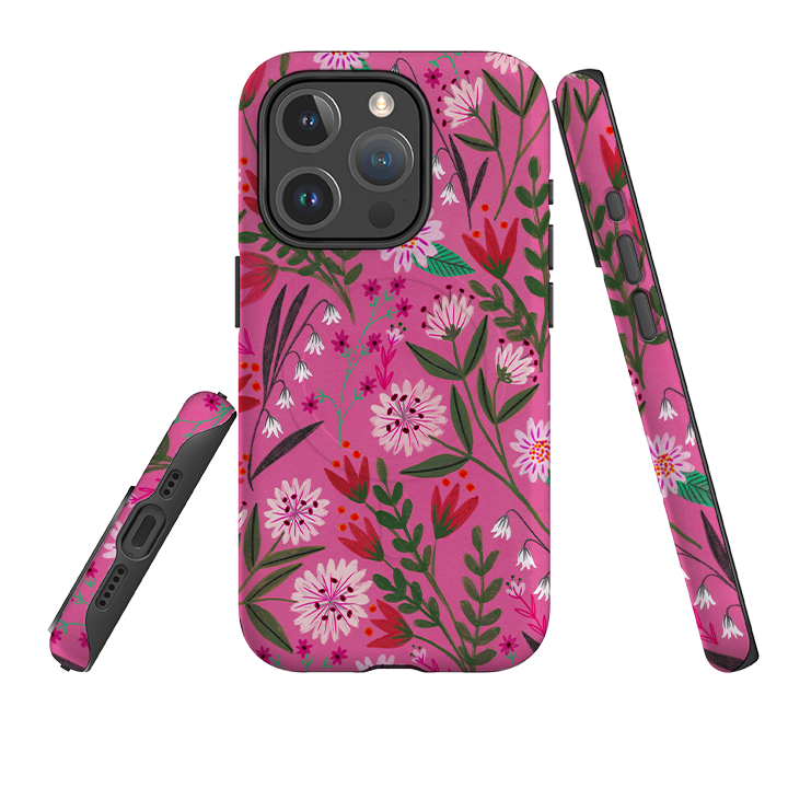 iPhone MagSafe Tough Case -  Pink Sunset By Lee Foster Wilson