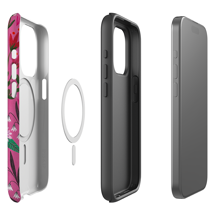 iPhone MagSafe Tough Case -  Pink Sunset By Lee Foster Wilson