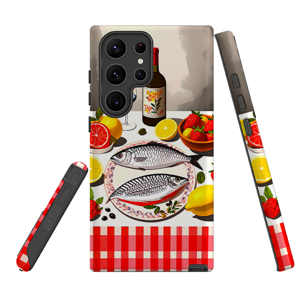 Samsung Tough Case - Plate Of Sardines