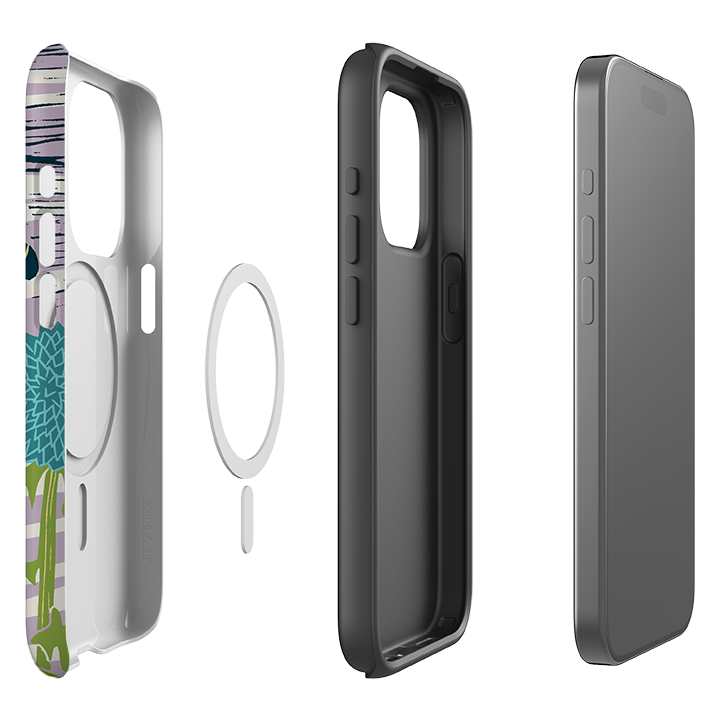 iPhone MagSafe Tough Case -  Pollinating Bees By Kate Heiss