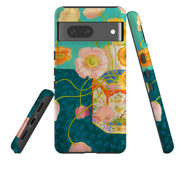 Google Tough Case -  Poppies By Bex Parkin