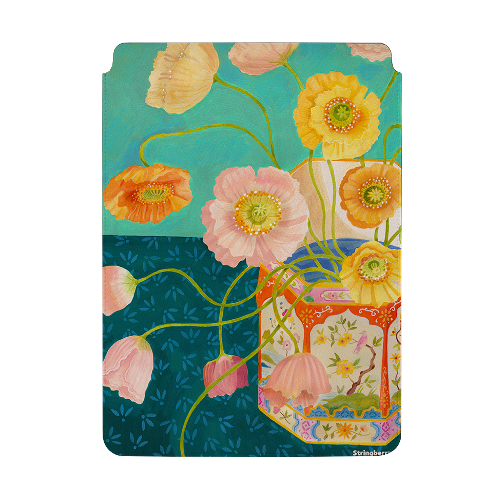 Poppies By Bex Parkin Laptop, Kindle & iPad Sleeve