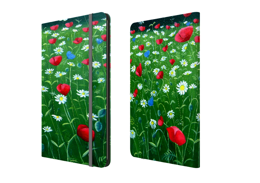 Poppies Folio Notebook