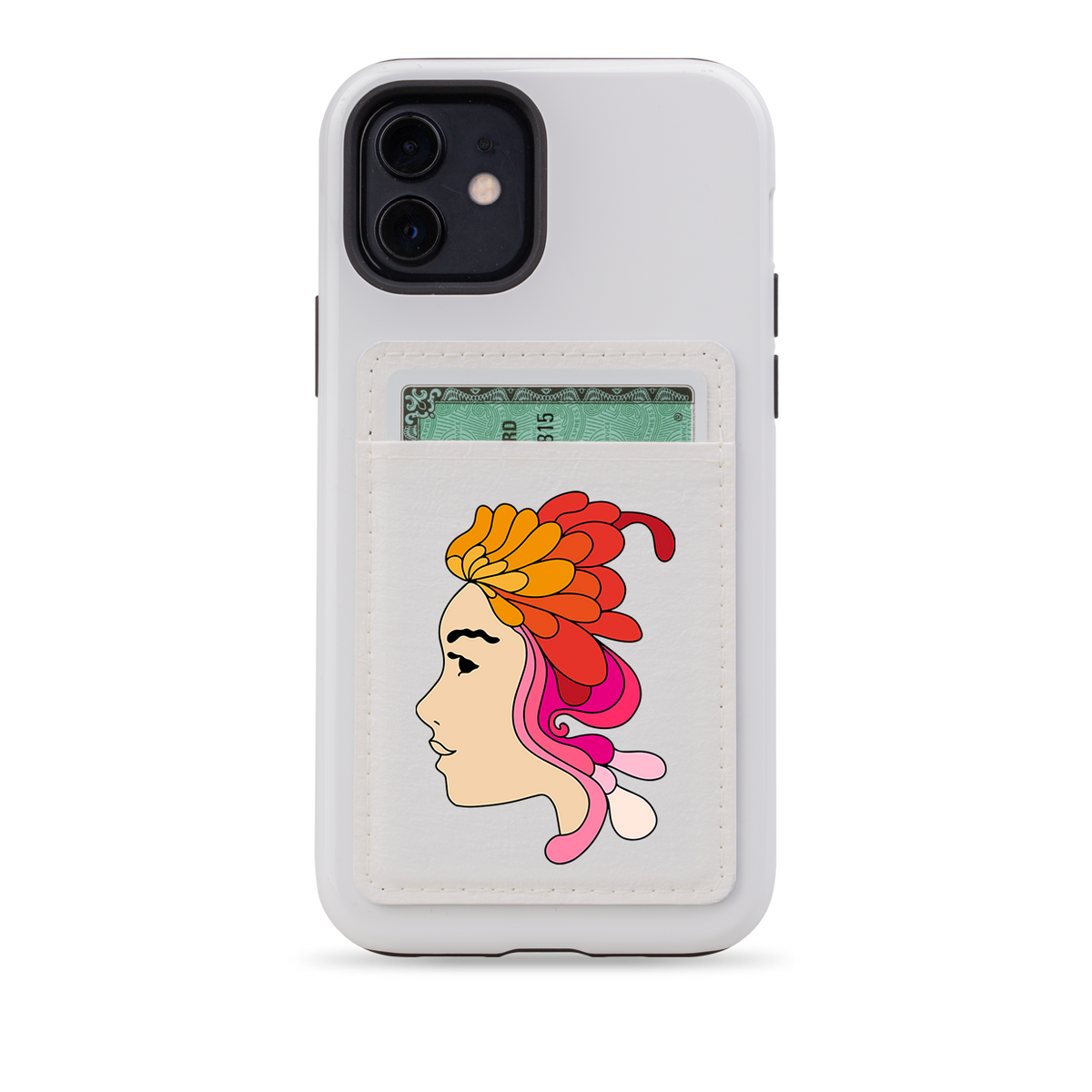 Portrait MagSafe Wallet- White