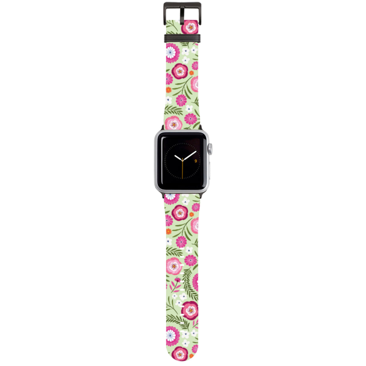 Каишка за Apple Watch „Цветна градина“ от Али Брукс