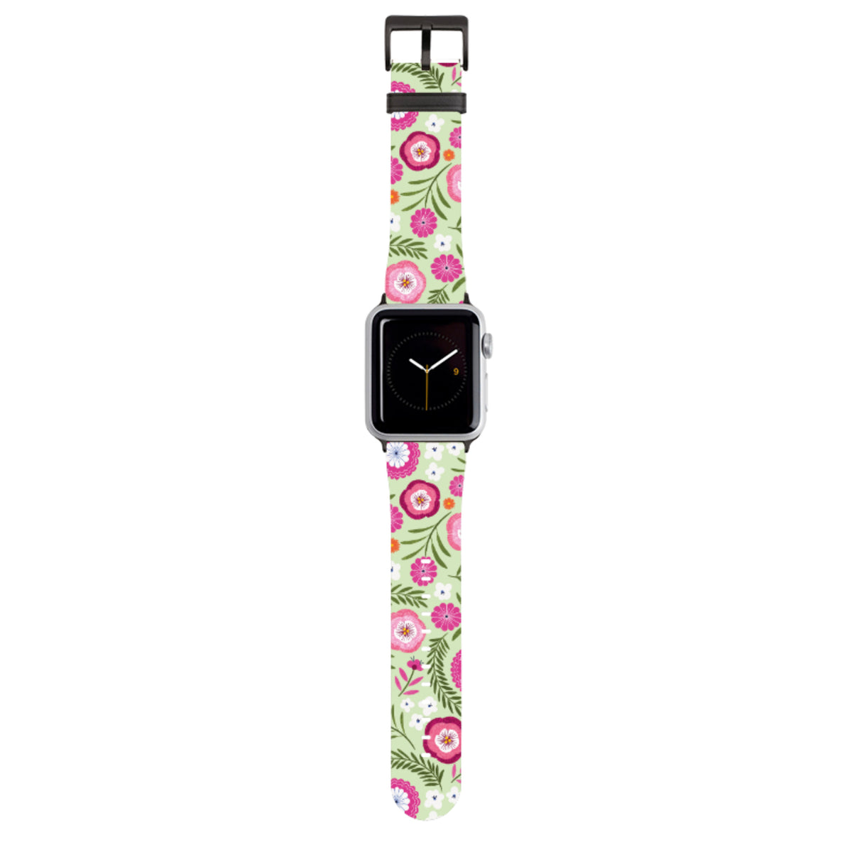 Каишка за Apple Watch „Цветна градина“ от Али Брукс
