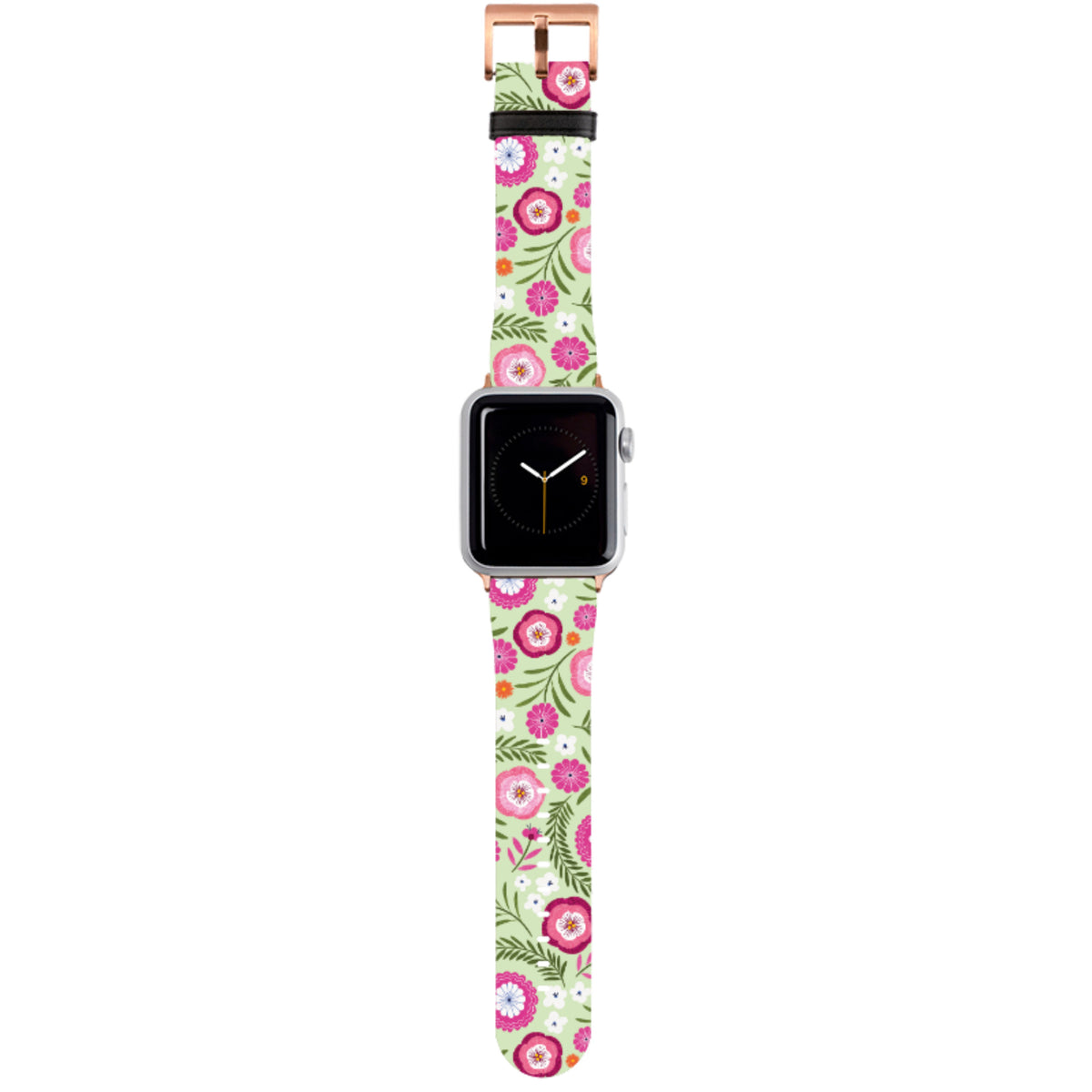 Каишка за Apple Watch „Цветна градина“ от Али Брукс