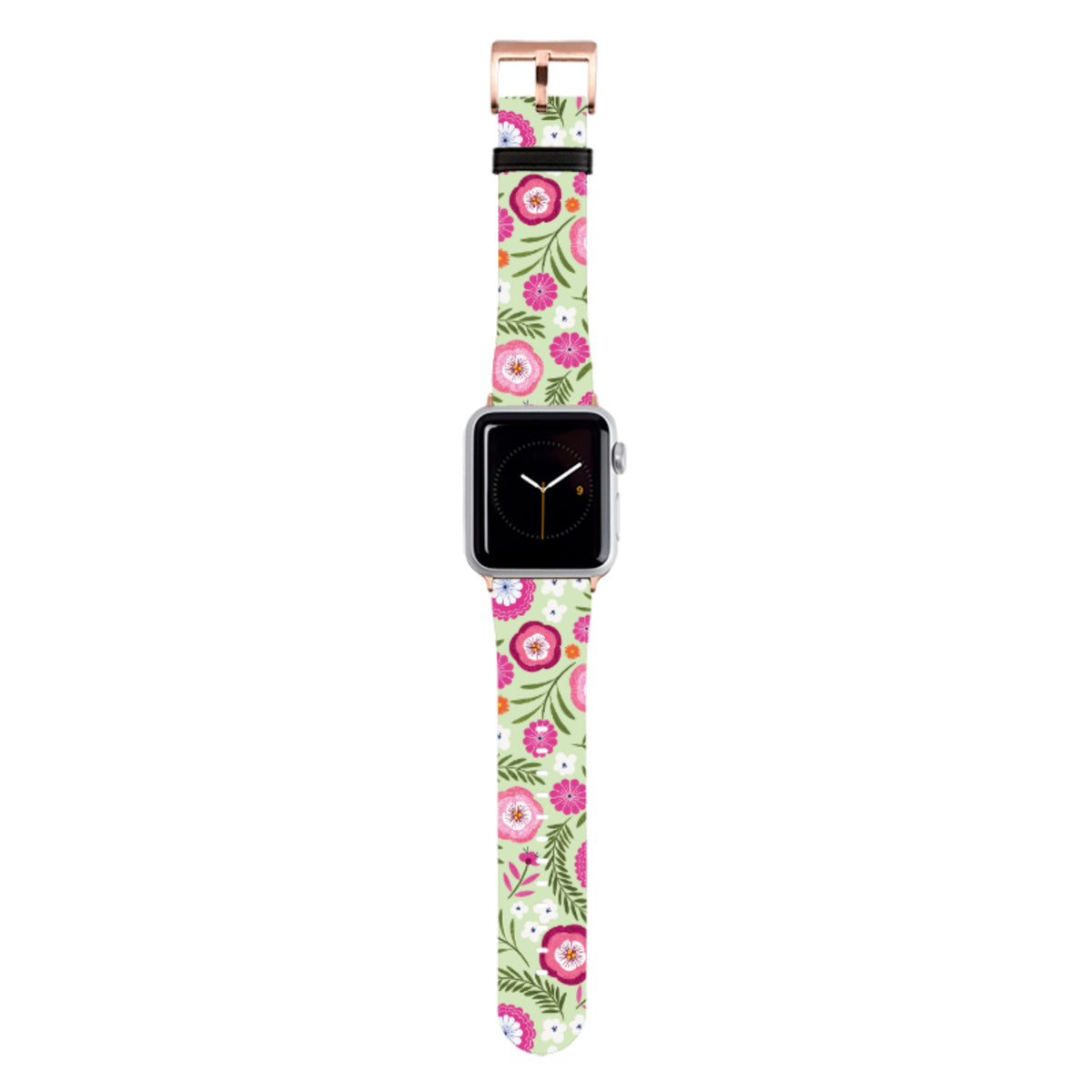 Каишка за Apple Watch „Цветна градина“ от Али Брукс