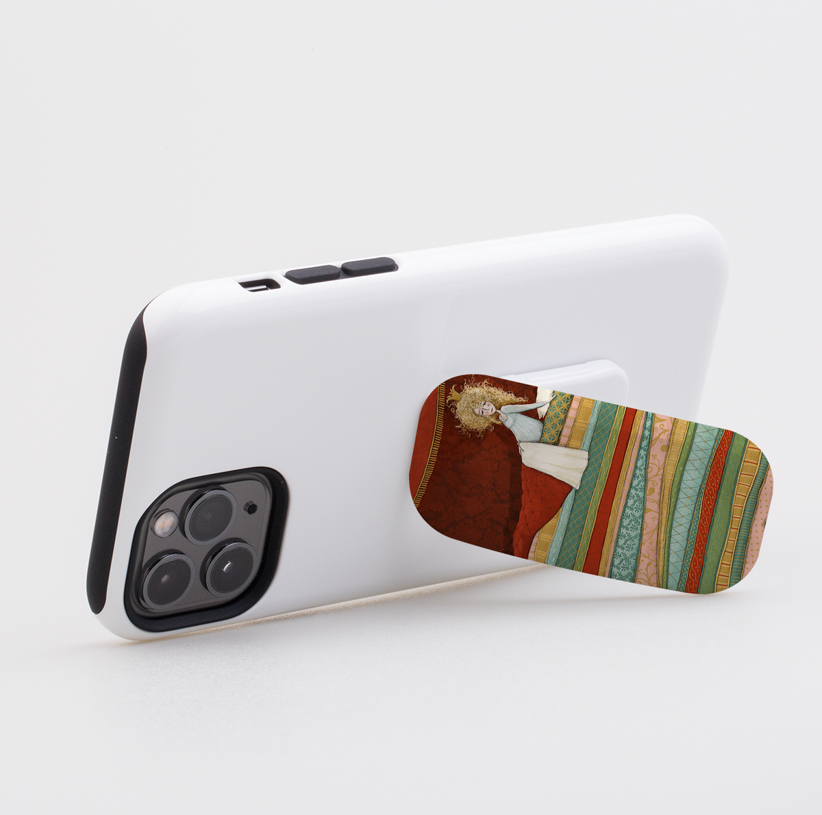 Princess And The Pea Phone Stand By Maja Lindberg
