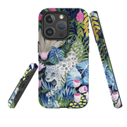 iPhone MagSafe Tough Case - Prowling Leopard By Bex Parkin