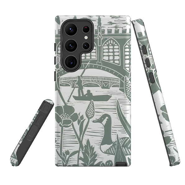 Samsung Tough Case - Punting At Cambridge By Kate Heiss