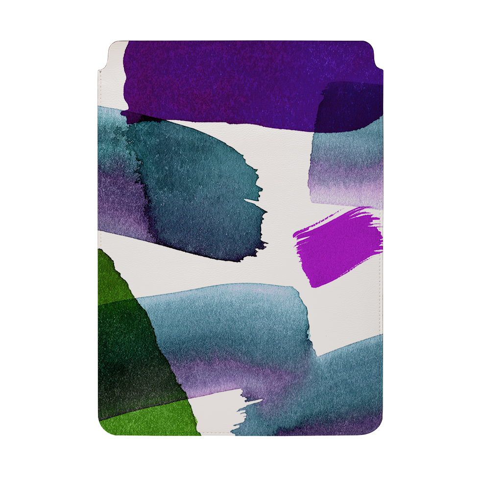 Purple Rain By Kitty Joseph Laptop, Kindle & iPad Sleeve
