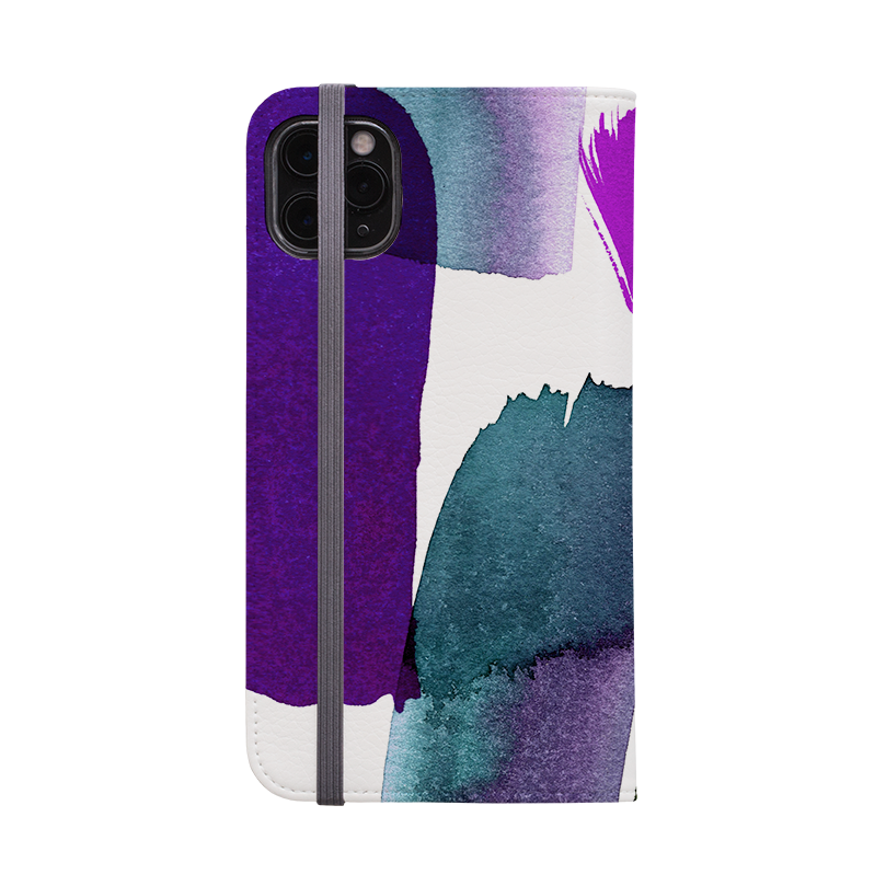 Purple Rain By Kitty Joseph Wallet case