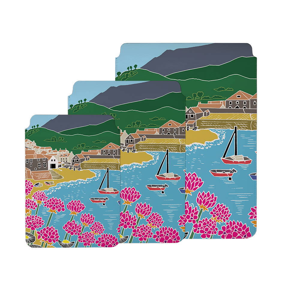 Quaint Harbour By Kate Heiss Laptop, Kindle & iPad Sleeve