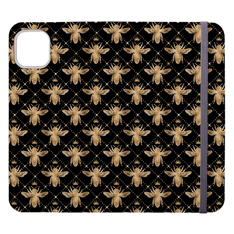 Queen Bees Black Wallet case