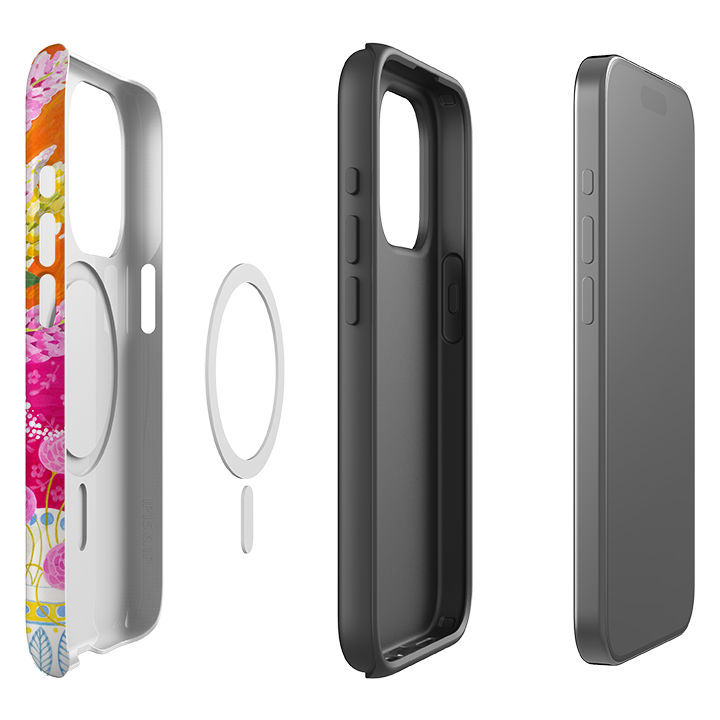 iPhone MagSafe Tough Case - RabbitLupins By Bex Parkin