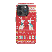 iPhone Tough Case - Rabbits By Ali Brookes