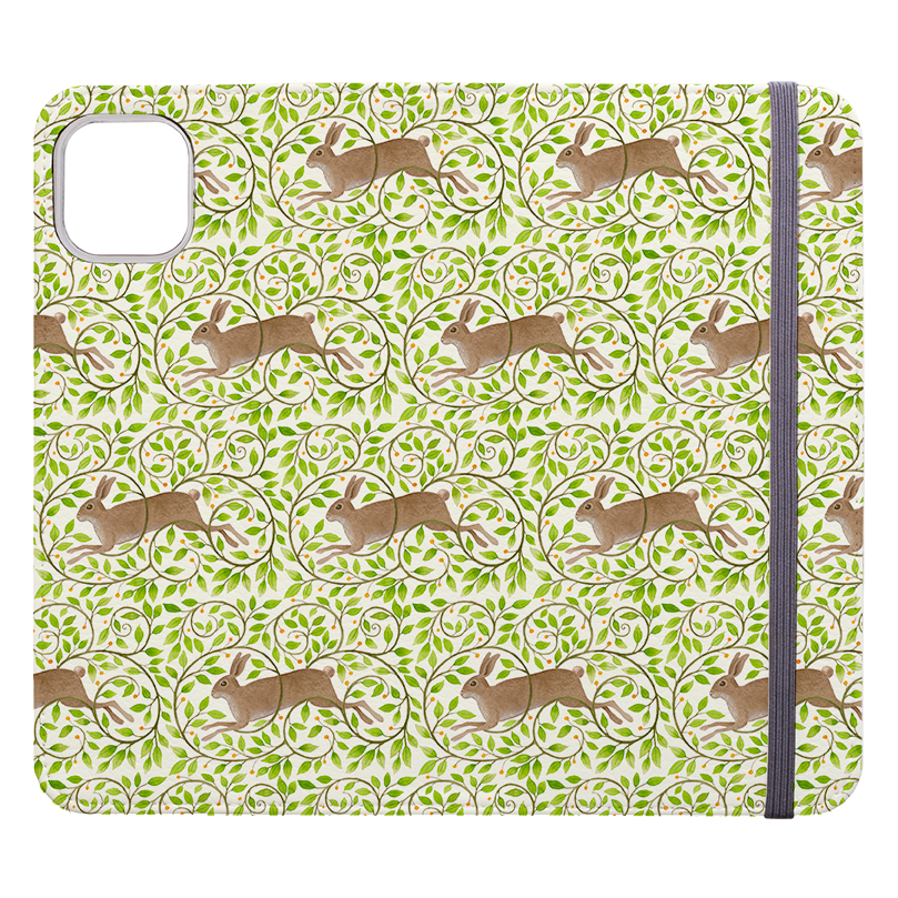 Rabbits Wallet Case By Bex Parkin