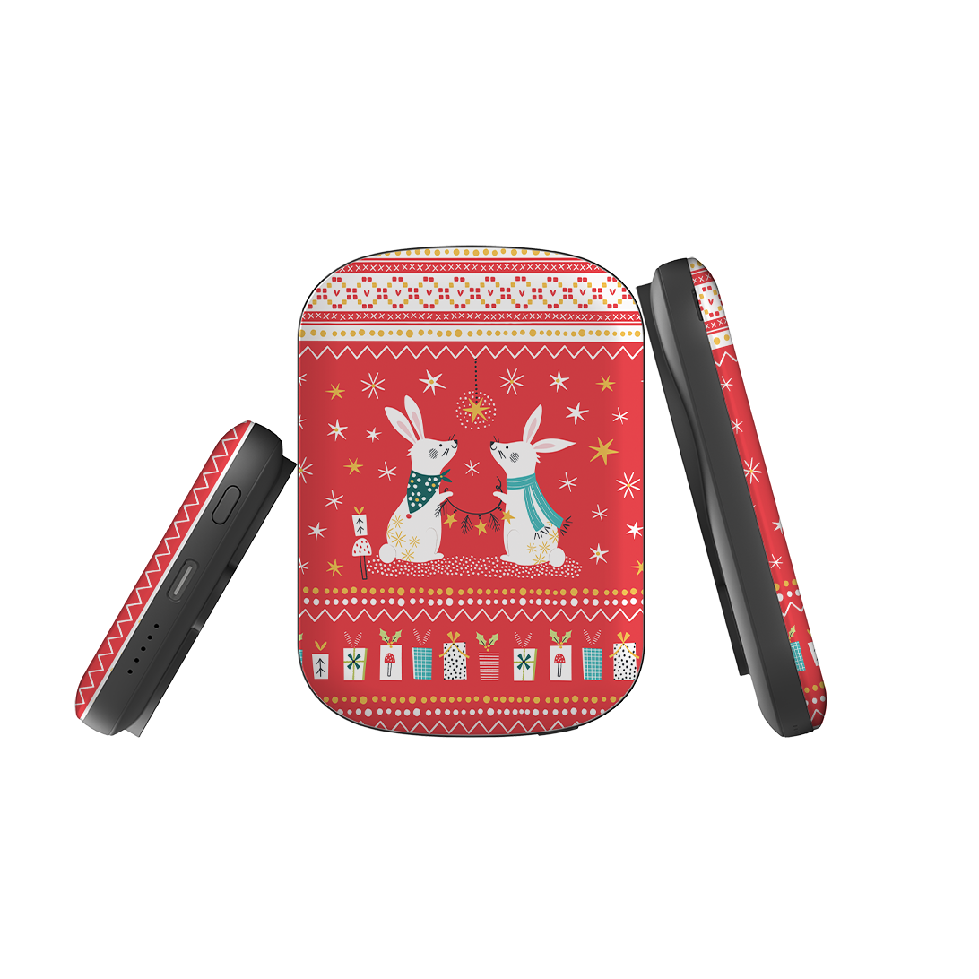 MagSafe Power Bank - Rabbits By Ali Brookes